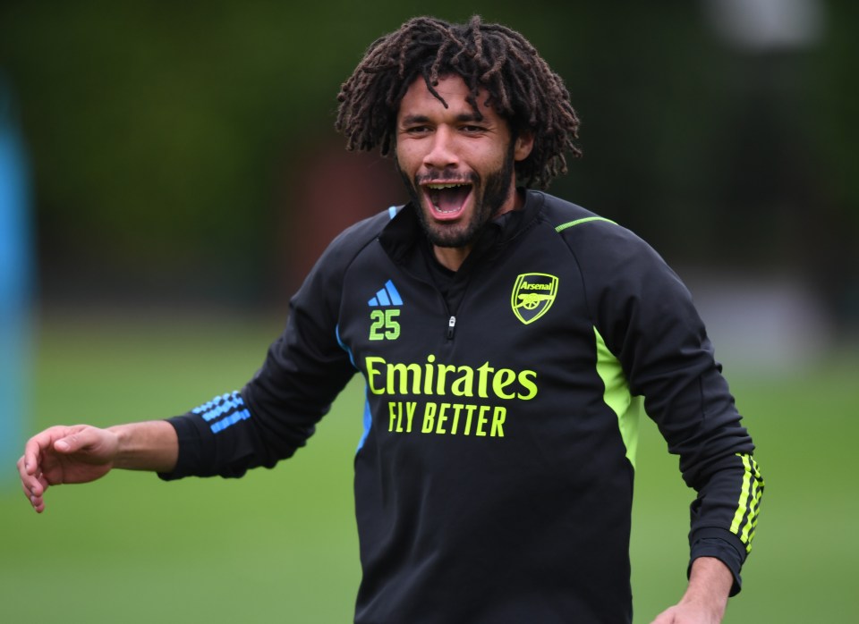 Mohamed Elneny rarely features for Arsenal but is still their longest-serving star