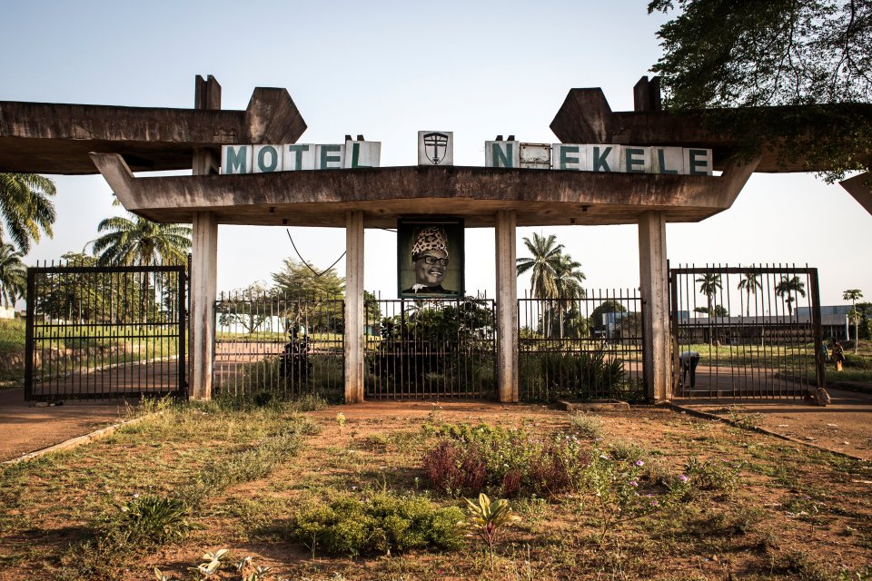 The infamous hotel in Kawele known as Motel Nzekele was once used to house the rich and famous but has now almost disappeared like the rest of the ghost town