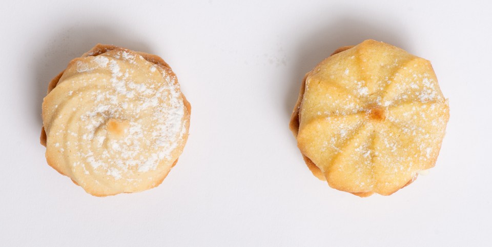 The Aldi dupe lost to Mr Kipling, as the budget biscuit was too messy