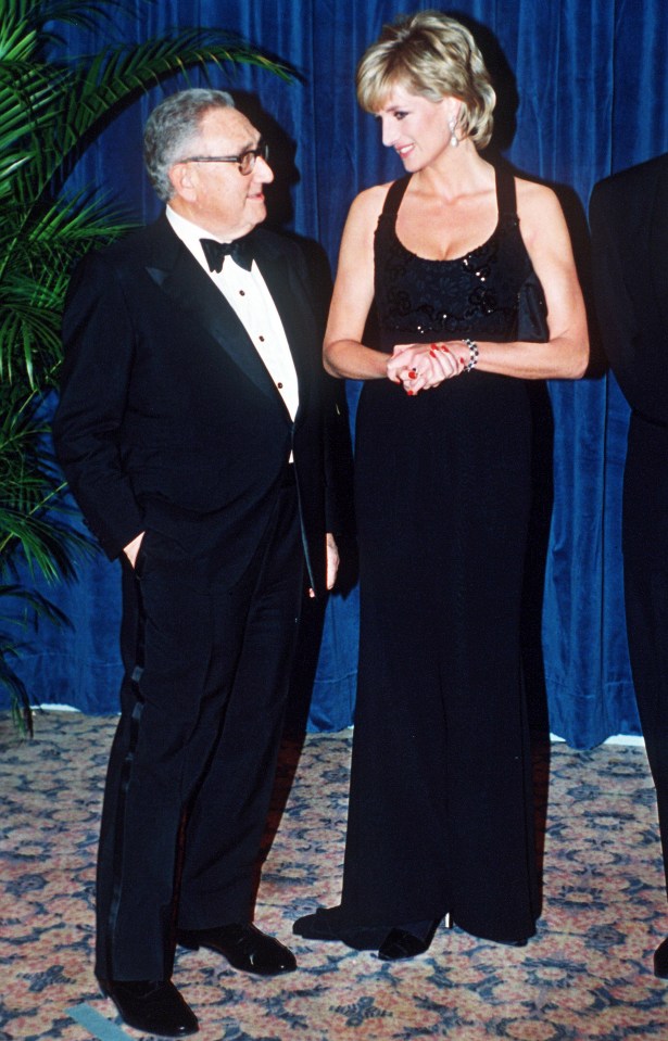 He was often seen in the company of glamorous women — including Princess Diana in 1995