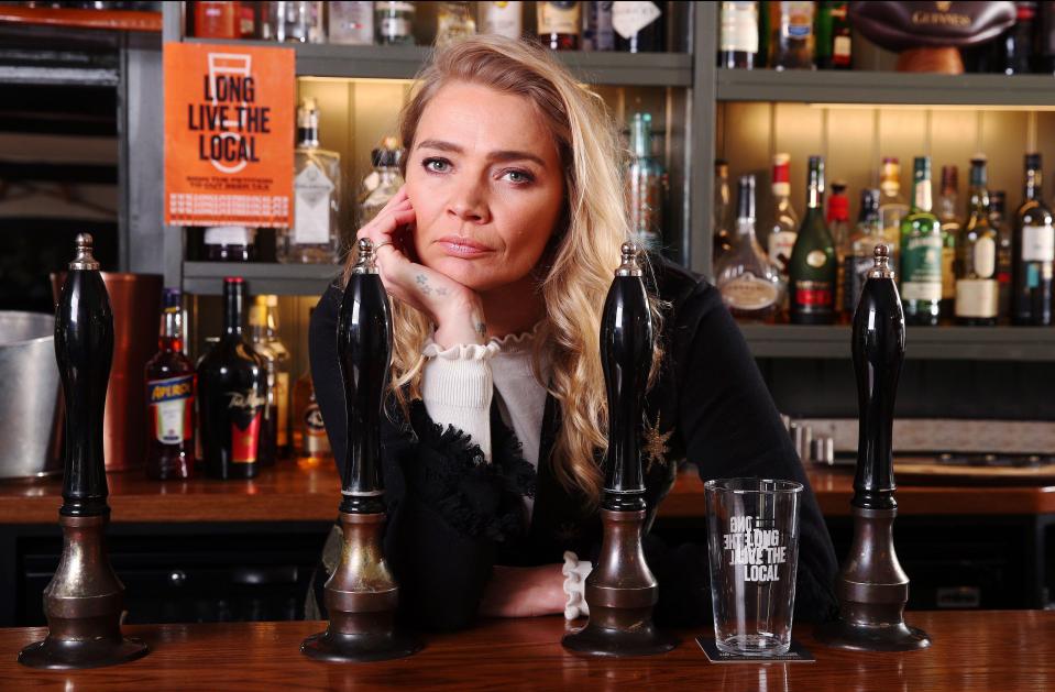 Jodie Kidd fears pubs like hers will die out unless Jeremy Hunt steps in and gives them a tax break in next week's budget