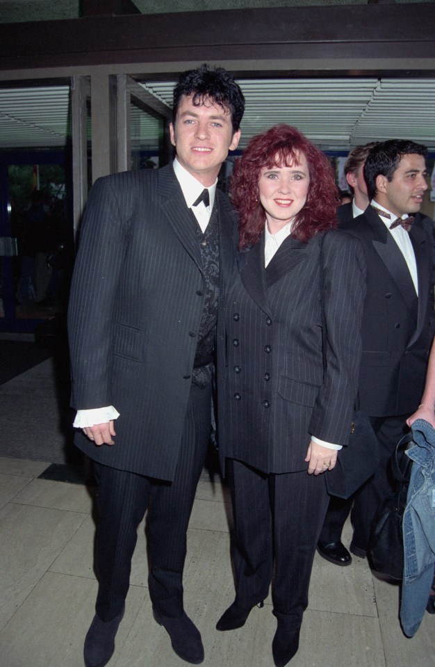 TV actor Shane Richie and his wife Coleen Nolan in 1995