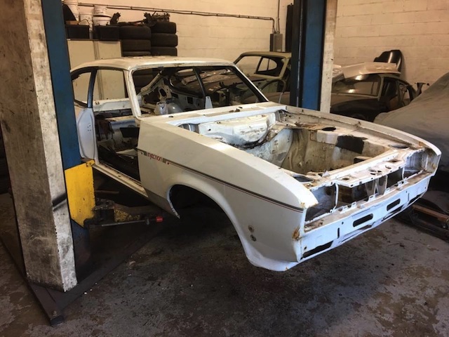 Paul Walsh found the Capri in decaying state