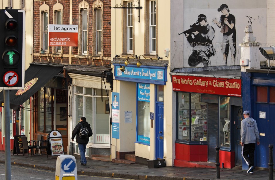 He also portrayed a police sniper in Bristol city centre