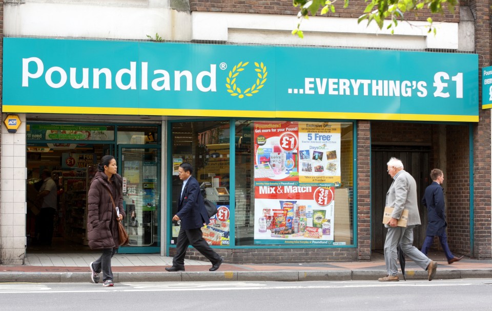 Shoppers are sprinting to get to Poundland, eager to buy leggings that have been slashed to just 25p