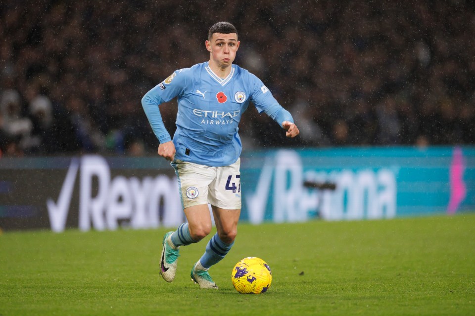 Phil Foden looks back to his best for Man City this season