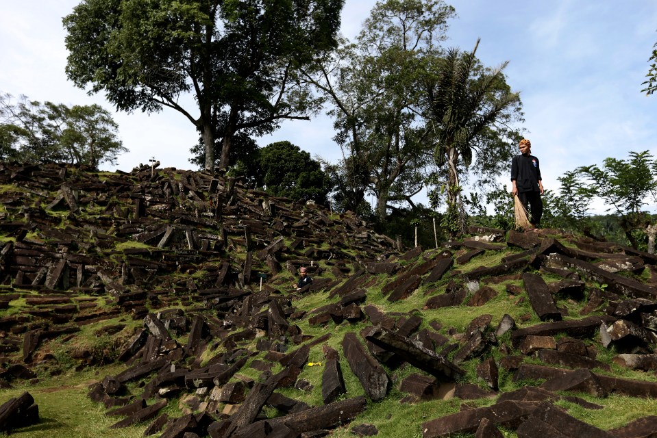 The pyramid was built over millennia and is the largest monolith in Southeast Asia