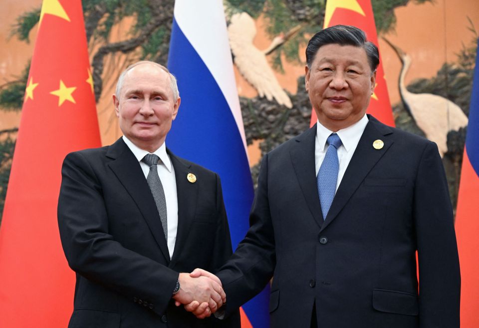 Xi is said to be the frontrunner to influence the war with him potentially playing the 'big brother' role over Putin to push him onto the negotiating table