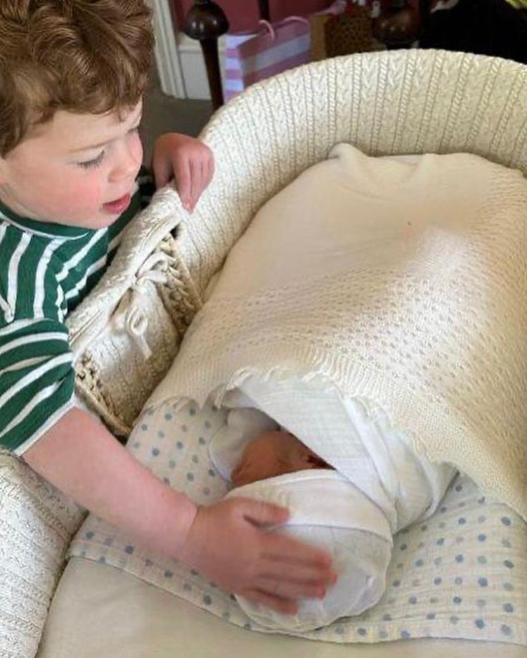 Princess Eugenie is mum to August, two, and Ernest, five months