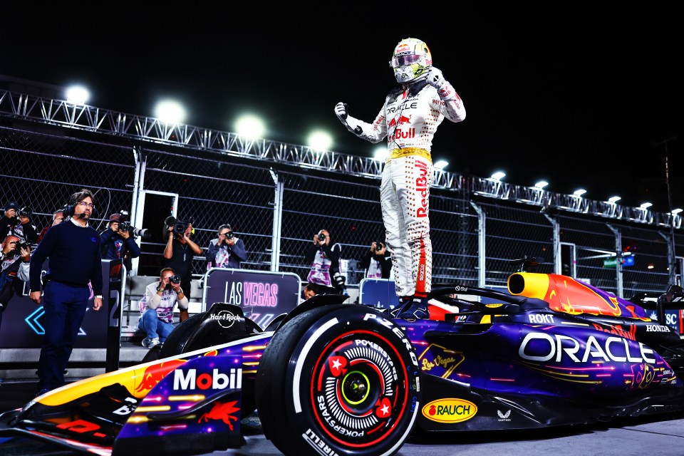 Max Verstappen won the Las Vegas Grand Prix