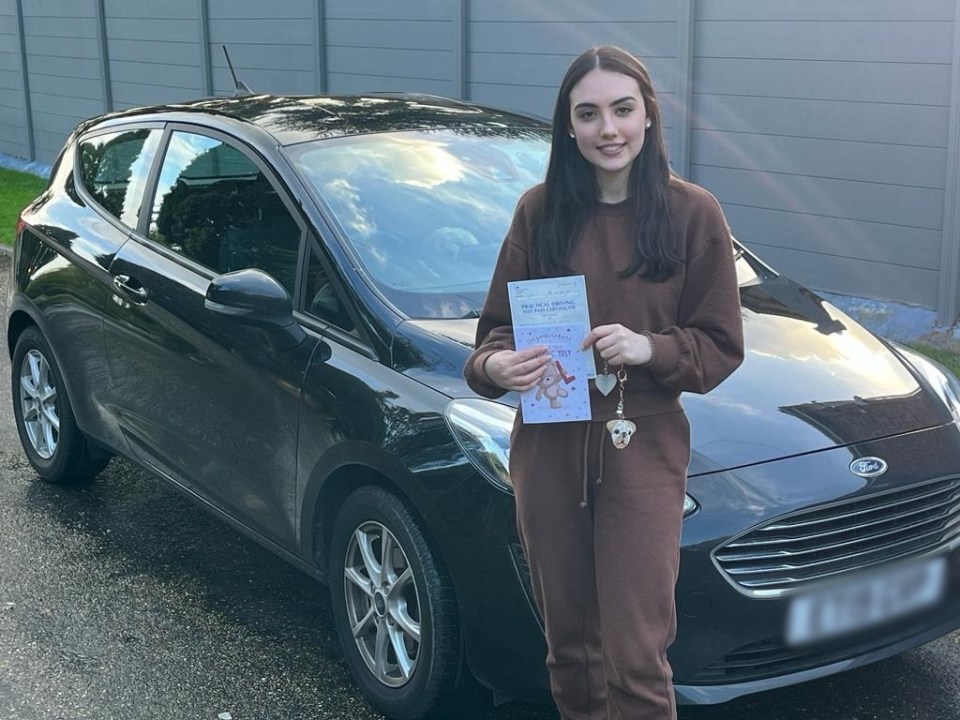 Emily Doyle made a 1,000-mile round trip to take her driving test because she could not book one in her area