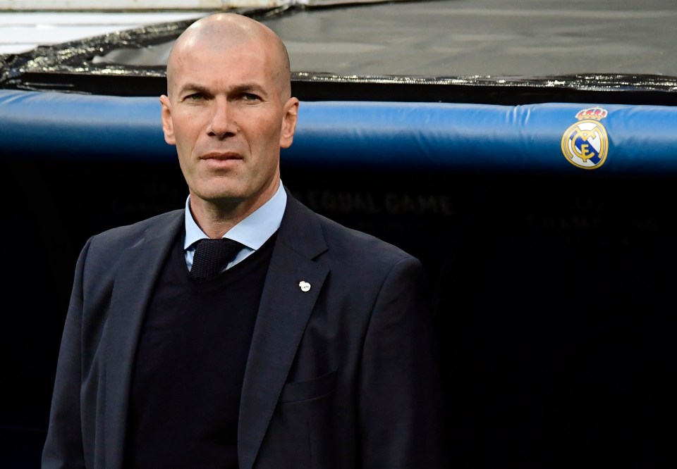 Zinedine Zidane has hinted he will be returning to management soon