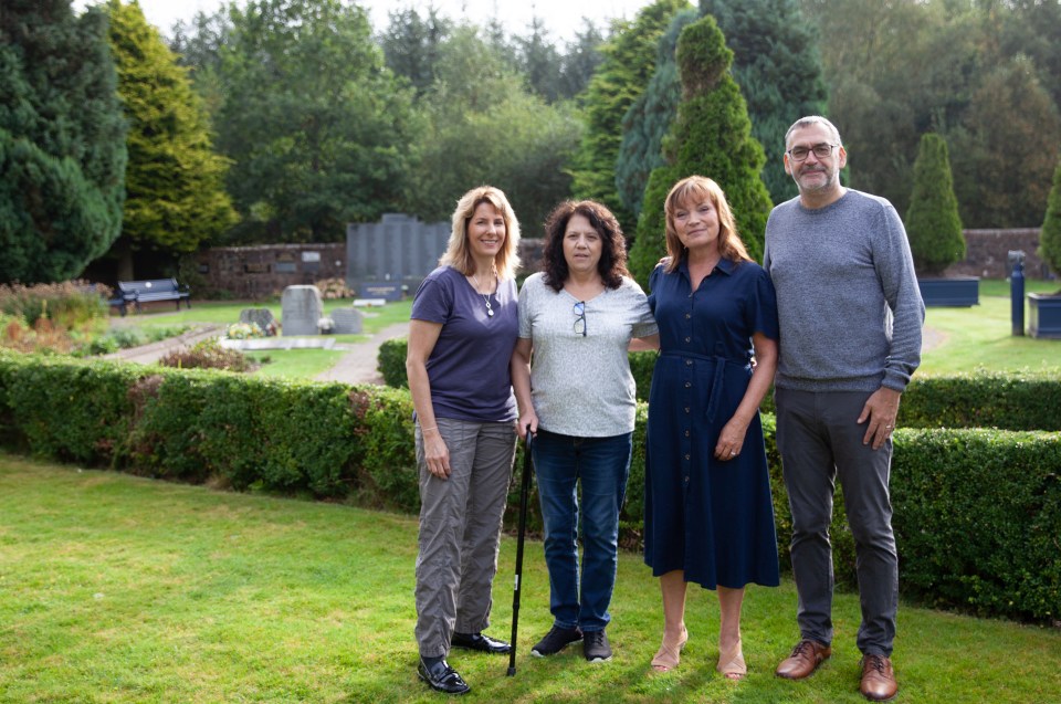 Kim Wickham, Renée Boulanger, Lorraine Kelly and Colin Dorrance who was an 18-year-old police officer on duty on the night of the disaster