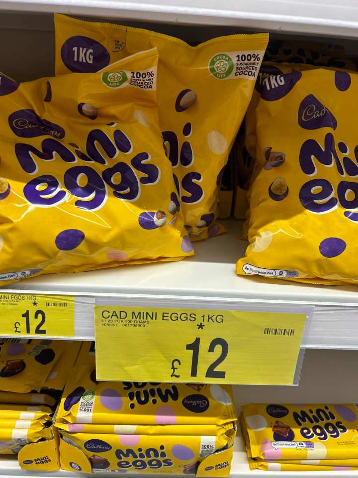 Shoppers are rejoicing over Mini Eggs returning to the shelves