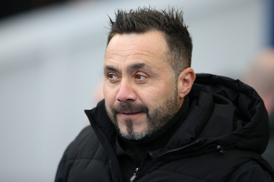 Roberto De Zerbi slammed officials in England following Brighton's 1-1 draw with Sheffield United