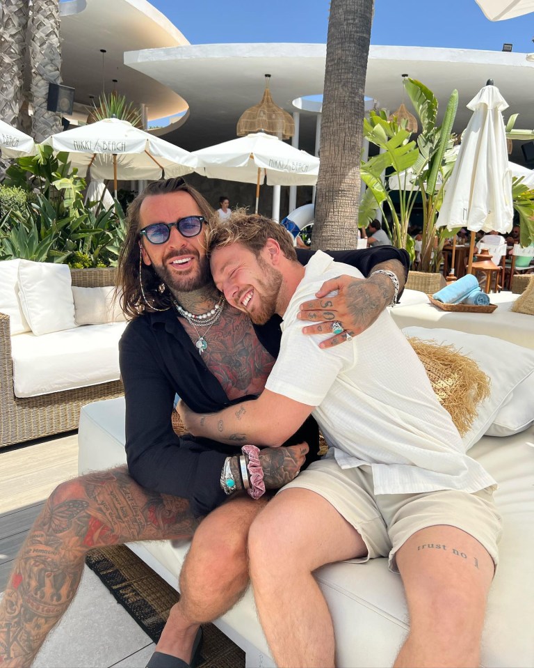 Sam Thompson and Pete Wicks are known to have a close friendship