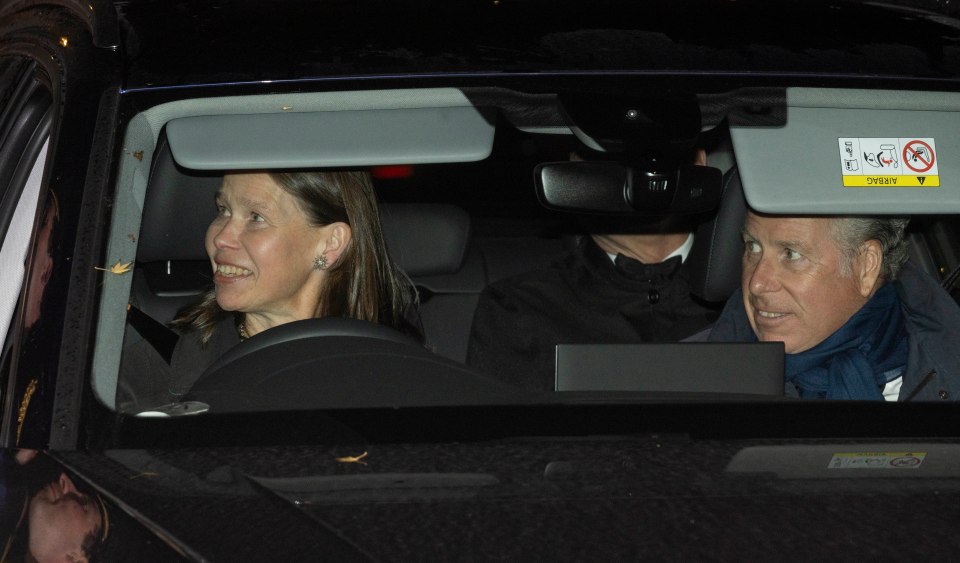 Sarah Chatto and Viscount Linley were among the royals who headed into the party