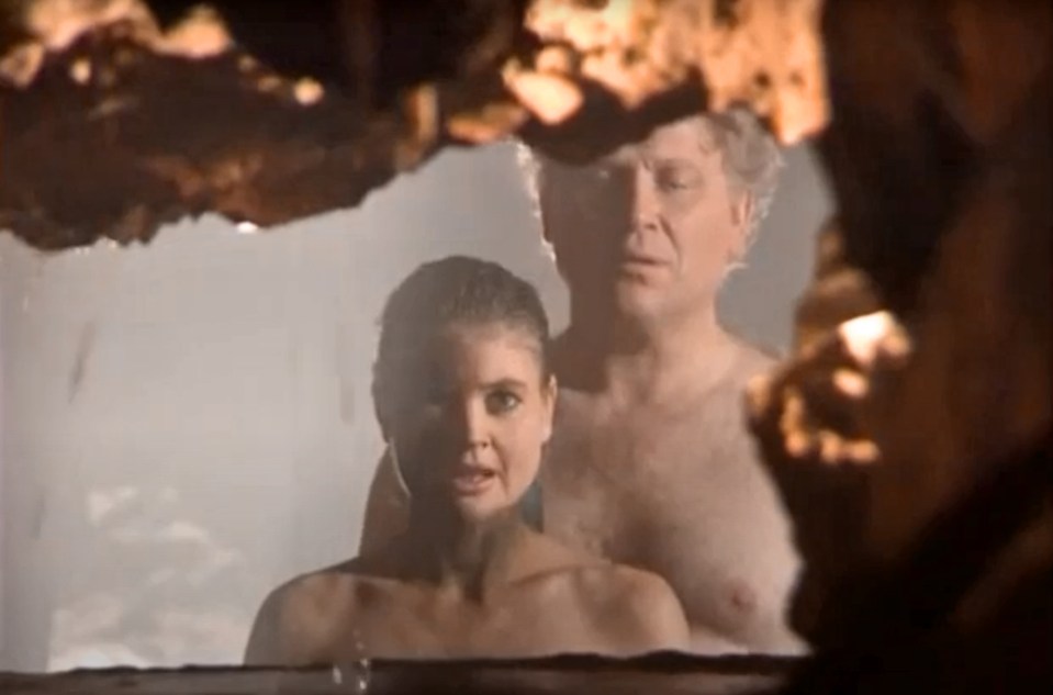 Colin Baker and Sophie Aldred posed topless for one Doctor Who spin-off