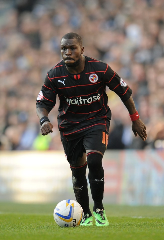 Drenthe signed for Reading in 2013