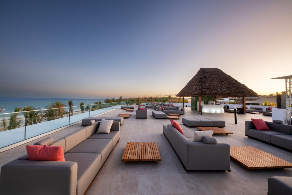 Experience breathtaking views from the terrace