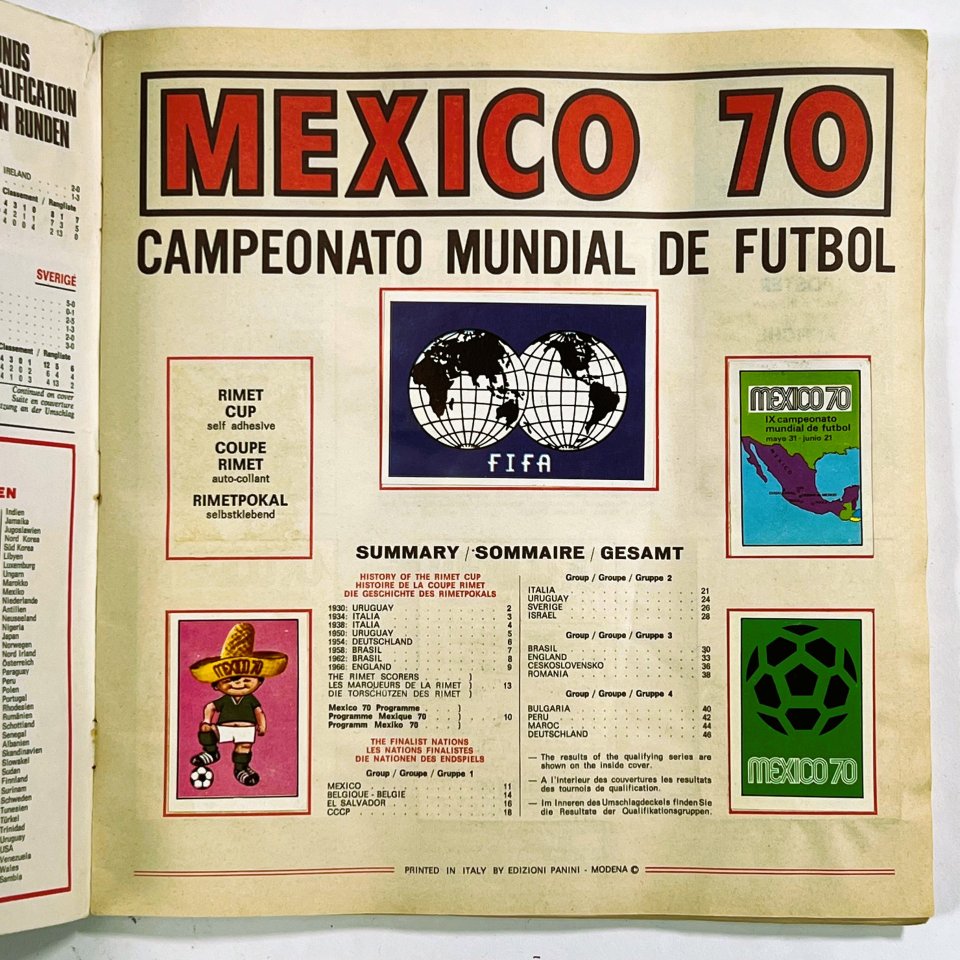 England were expected to do well at Mexico 70, coming in off the back of their 1966 triumph - sadly it was not to be for the Three Lions