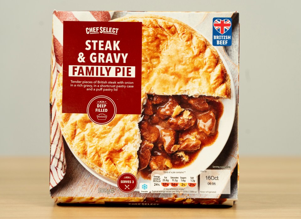 Lidl has nailed the classic steak pie