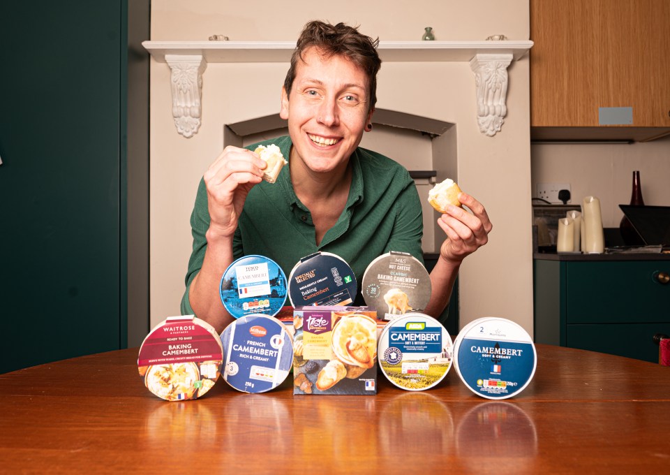 Josh Saunders tests eight supermarket camemberts and awards each out of five