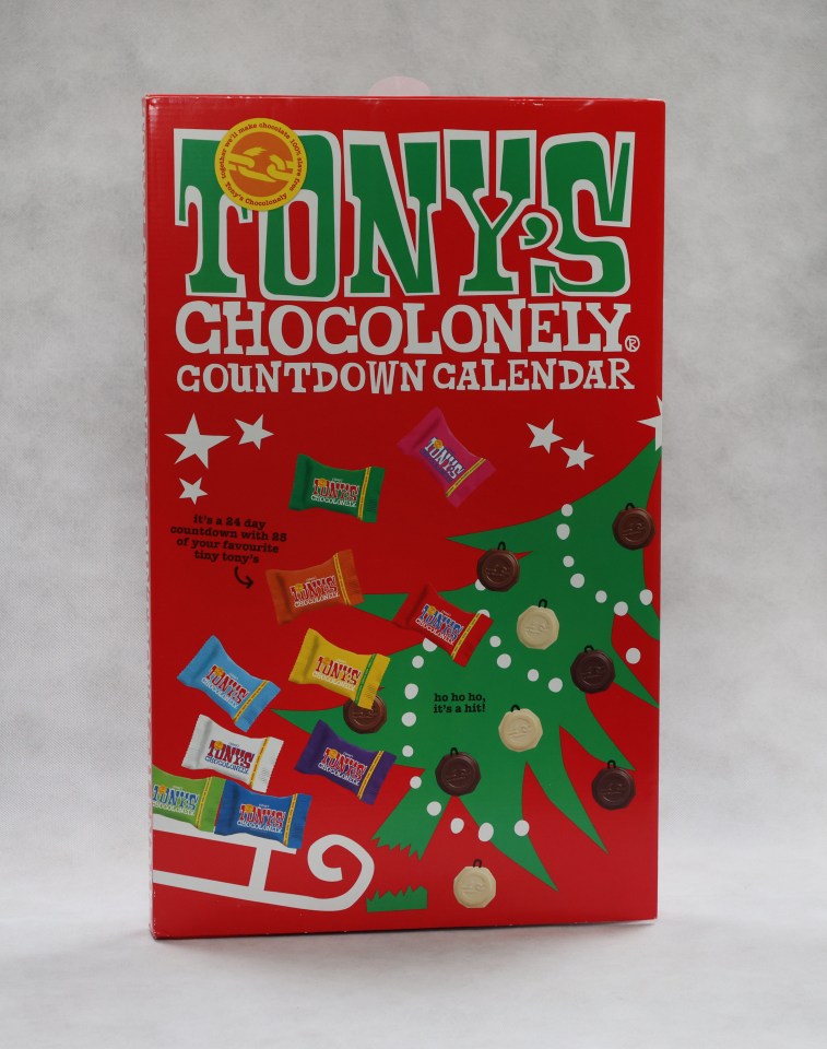 You get a variety of Tony's treats in this calendar