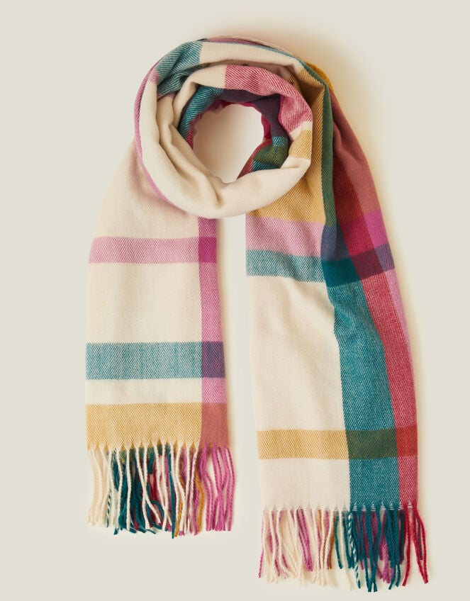 Save £12 on this check blanket scarf from Accessorize