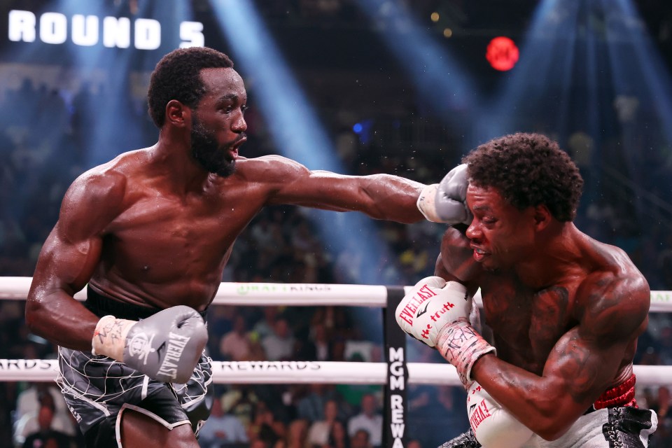 Terence Crawford beat Errol Spence Jr to become undisputed welterweight king