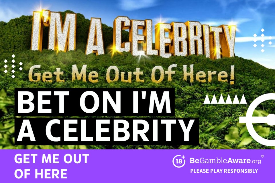 Bet on I'm a Celebrity Get Me Out of Here. 18+ BeGambleAware.org Please play responsibly.