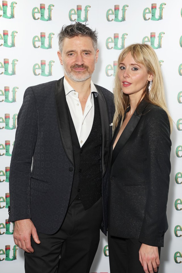 She posed with Waterloo Road actor and former Strictly Come Dancing star Tom Chambers