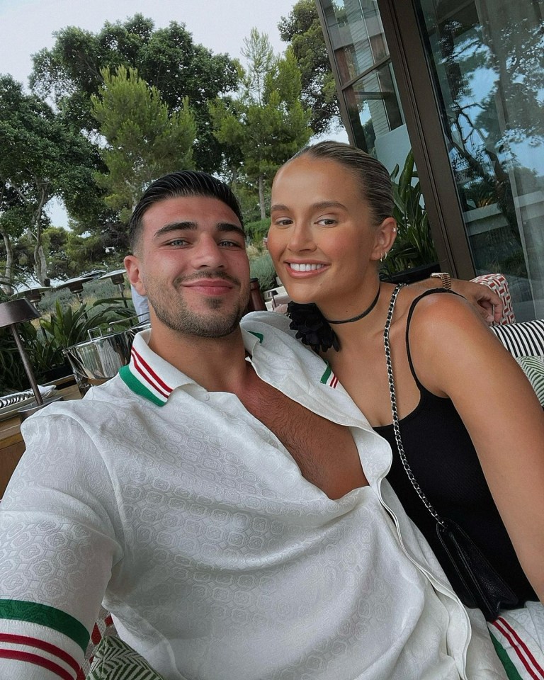 Tommy and Molly met on the ITV2 reality series Love Island