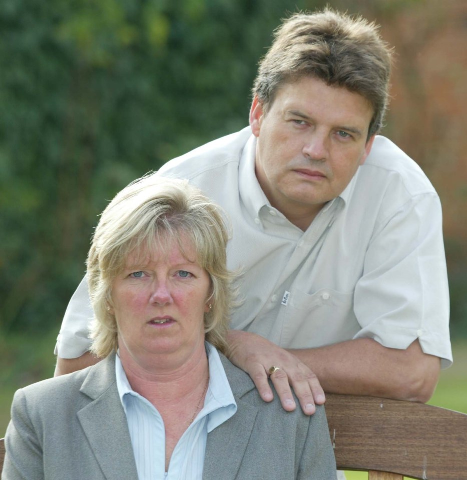 Danielle's parents Tony and Linda Jones at a pre-trial press conference