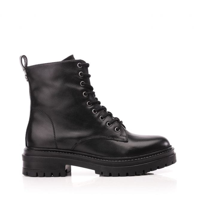 Camola black leather biker boots from Moda in Pelle for £79.20