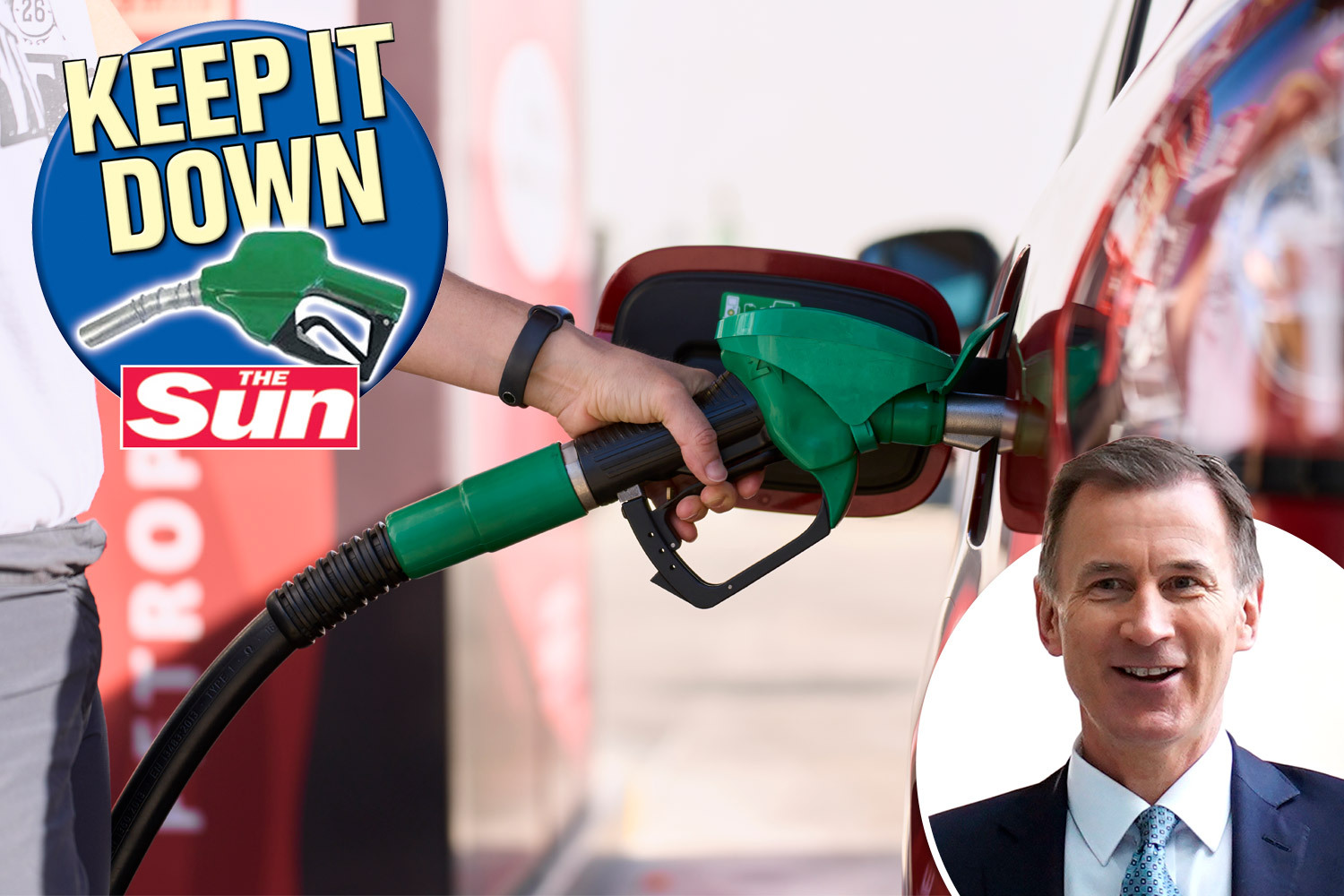 Fuel duty will NOT be hiked, Jeremy Hunt confirmed at today's Autumn Statement