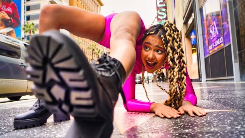 The world's most flexible girl has broken three Guinness records in just one year