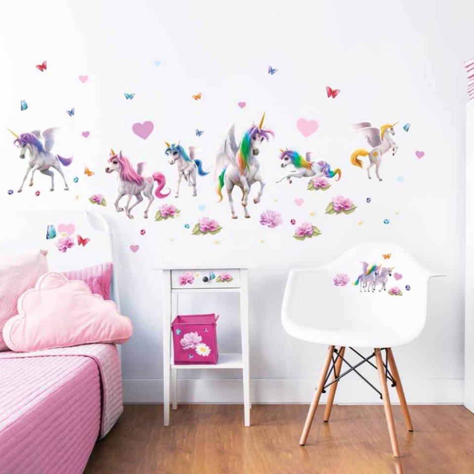 Or try Wilko's magical unicorn stickers for £9.60