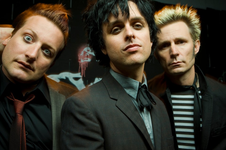 Green Day will close the Main Stage on Sunday night