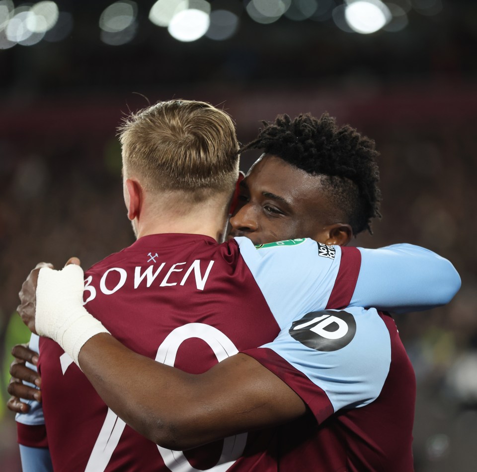 Mohammed Kudus and Jarrod Bowen shone brightest for West Ham tonight