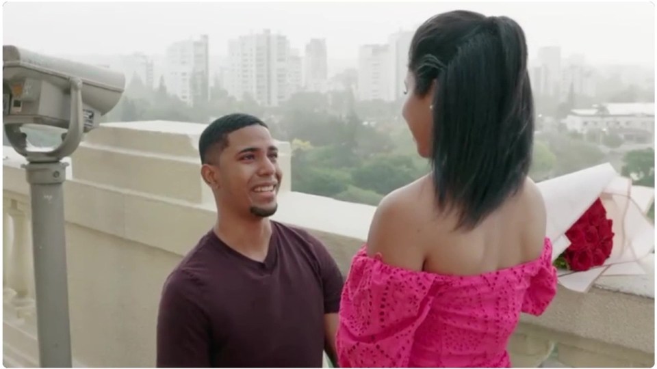 David was left frustrated by Tionne's reaction to his proposal