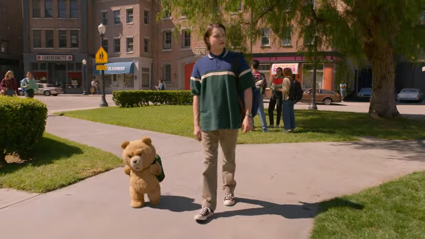 The series follows Ted and John through their high-school years