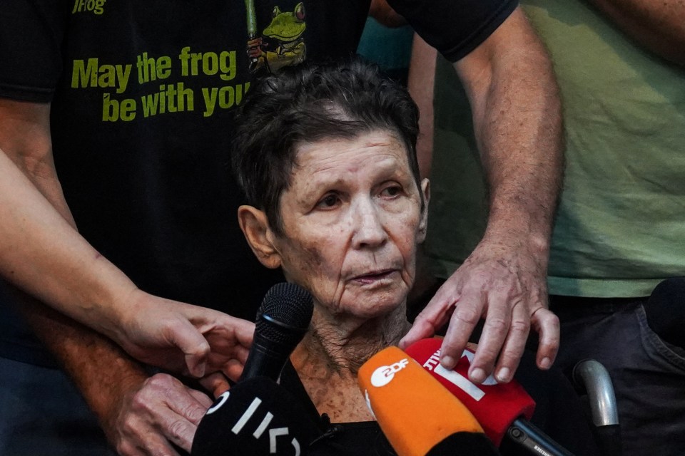 Yocheved Lifshitz, 85, was released by Hamas militants in October as one of the first to be freed