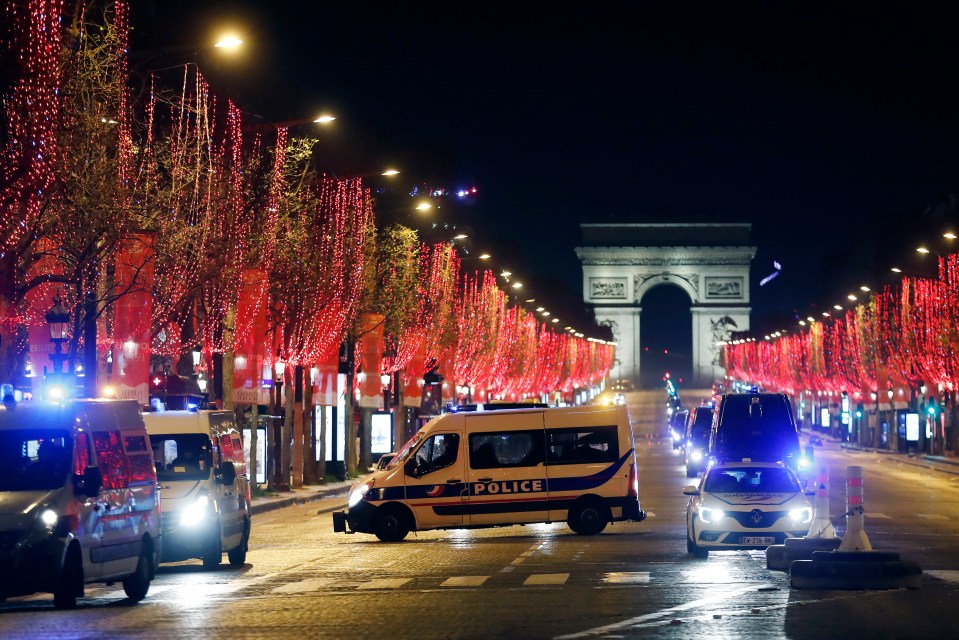 Over 1.5 million people are expected to celebrate New Year’s Eve on Champs Elysees