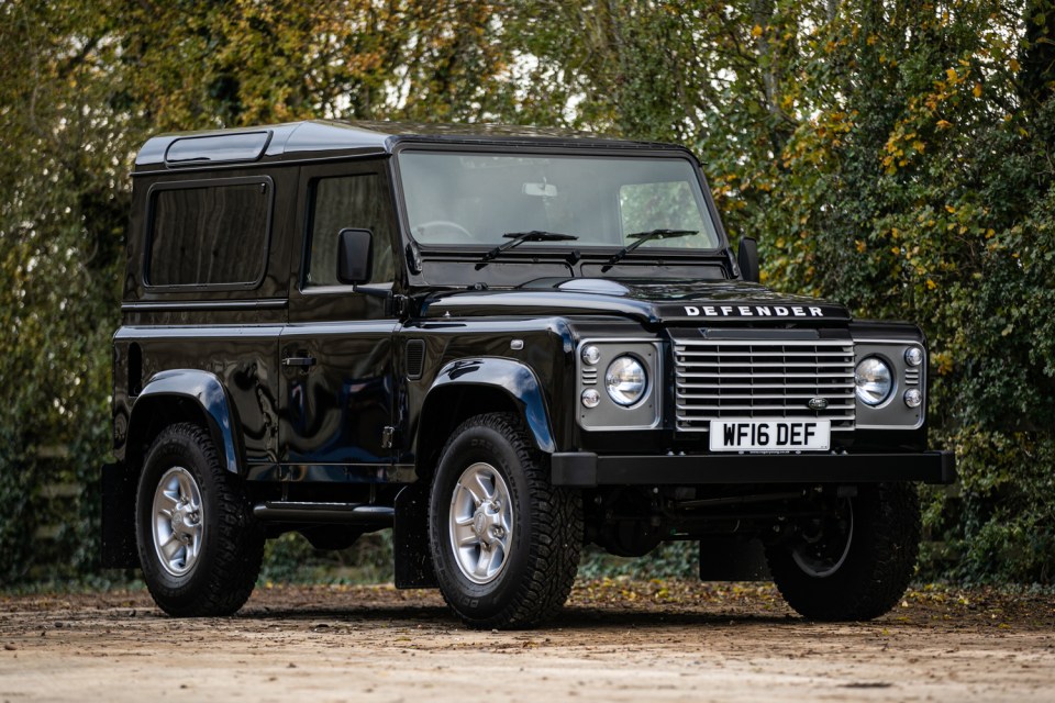 There's also a £60,000 Land Rover Defender