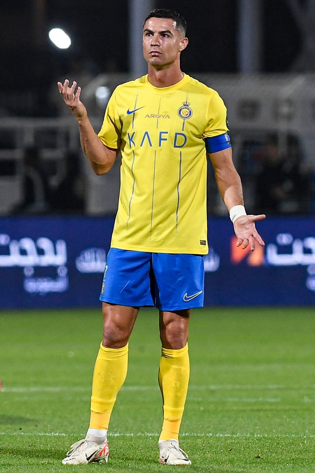 Ronaldo currently plays for Al Nassr in Saudi Arabia