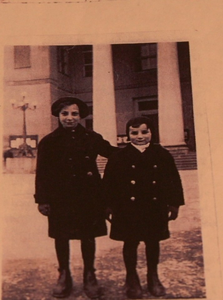 Ruth and her little brother Harry escaped Austria before the holocaust