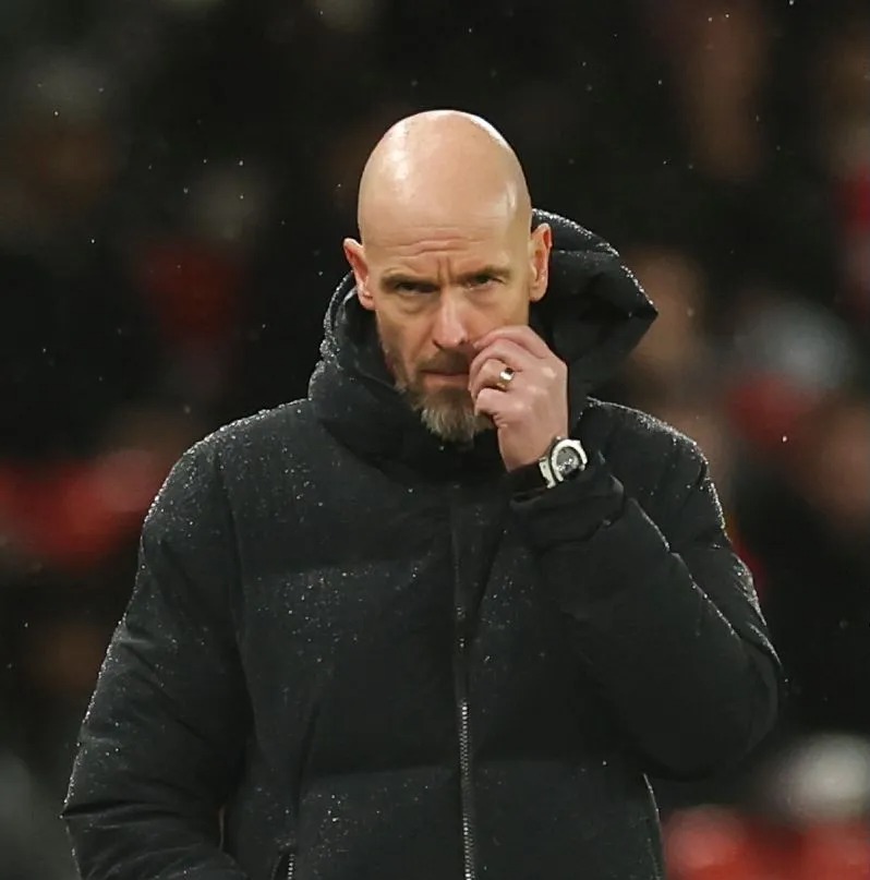 Erik ten Hag tore into his players after the game