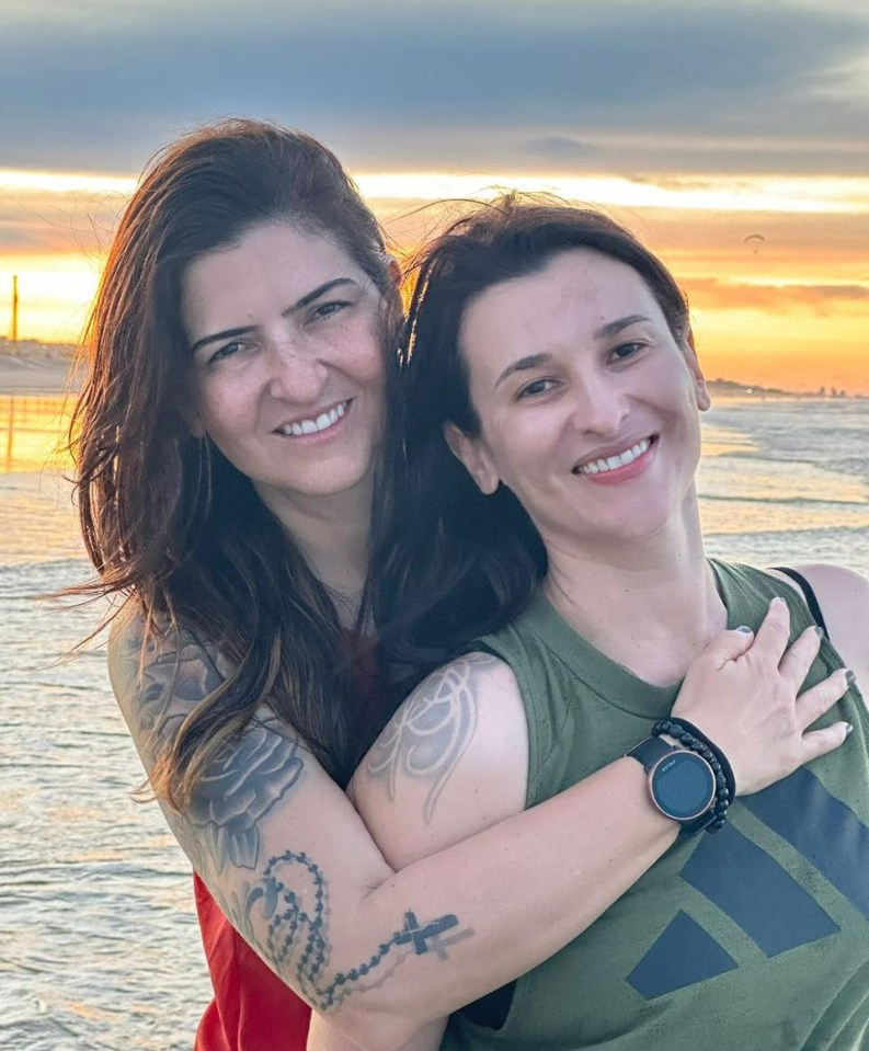 Jeanne Paollini (right) and Kátyna Baia (left) were jailed after having their suitcases swapped for luggage with drugs