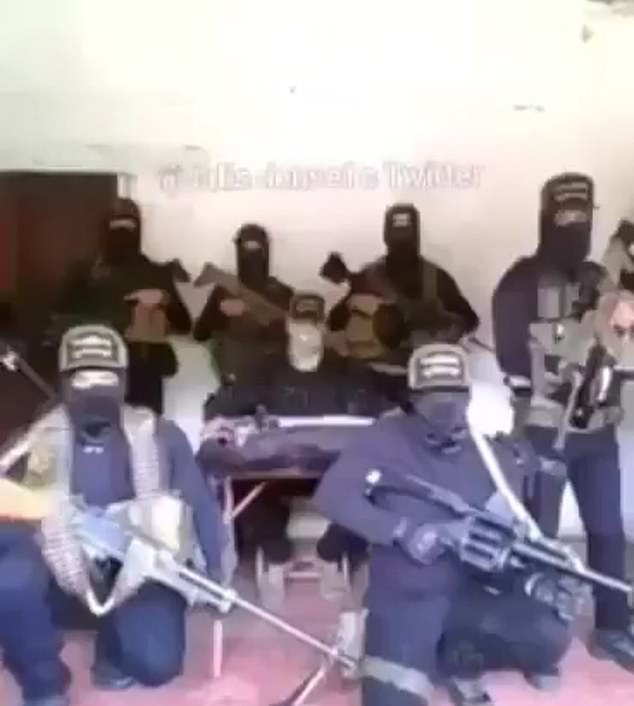 Los Tiguerones are allied to the brutal Mexican cartel named Jalisco New Generation Cartel (CJNG), pictured